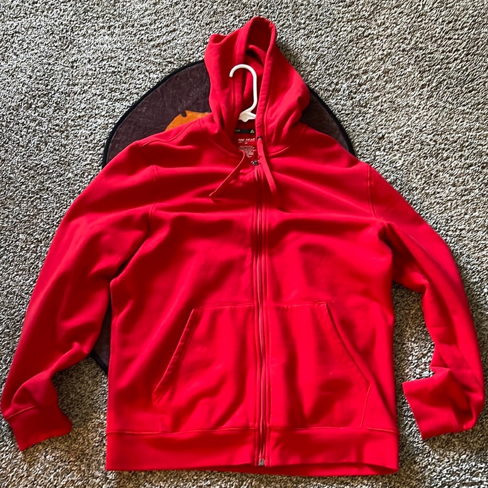 tek gear hoodie “red”